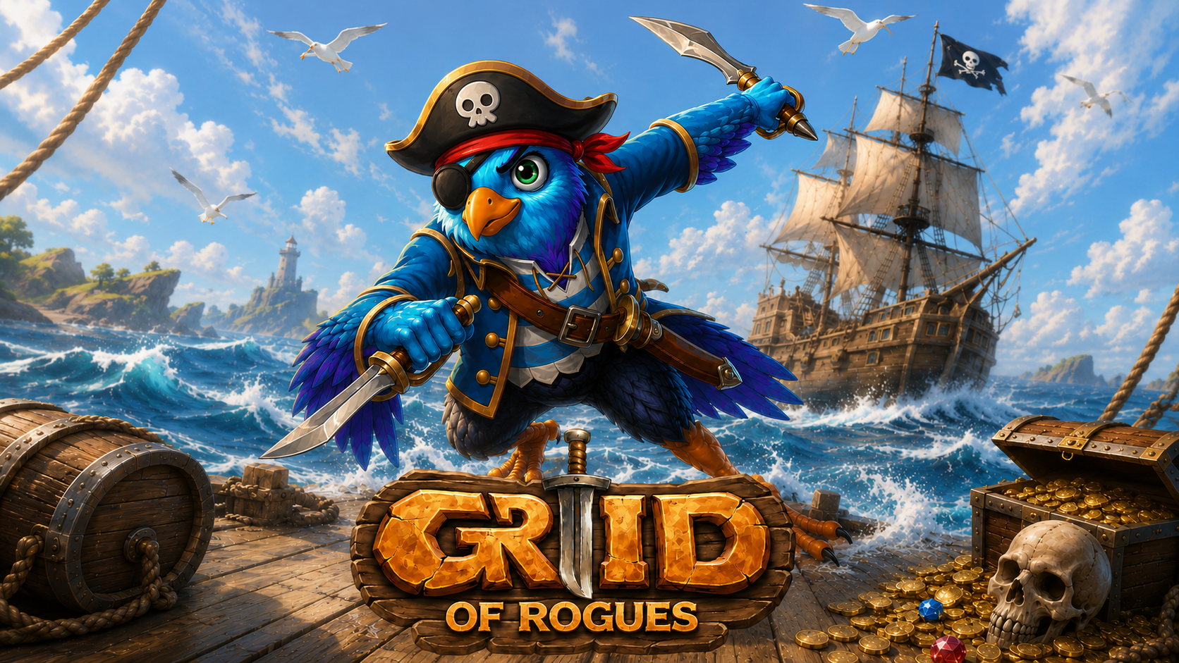 Grid of Rogues · Key Art