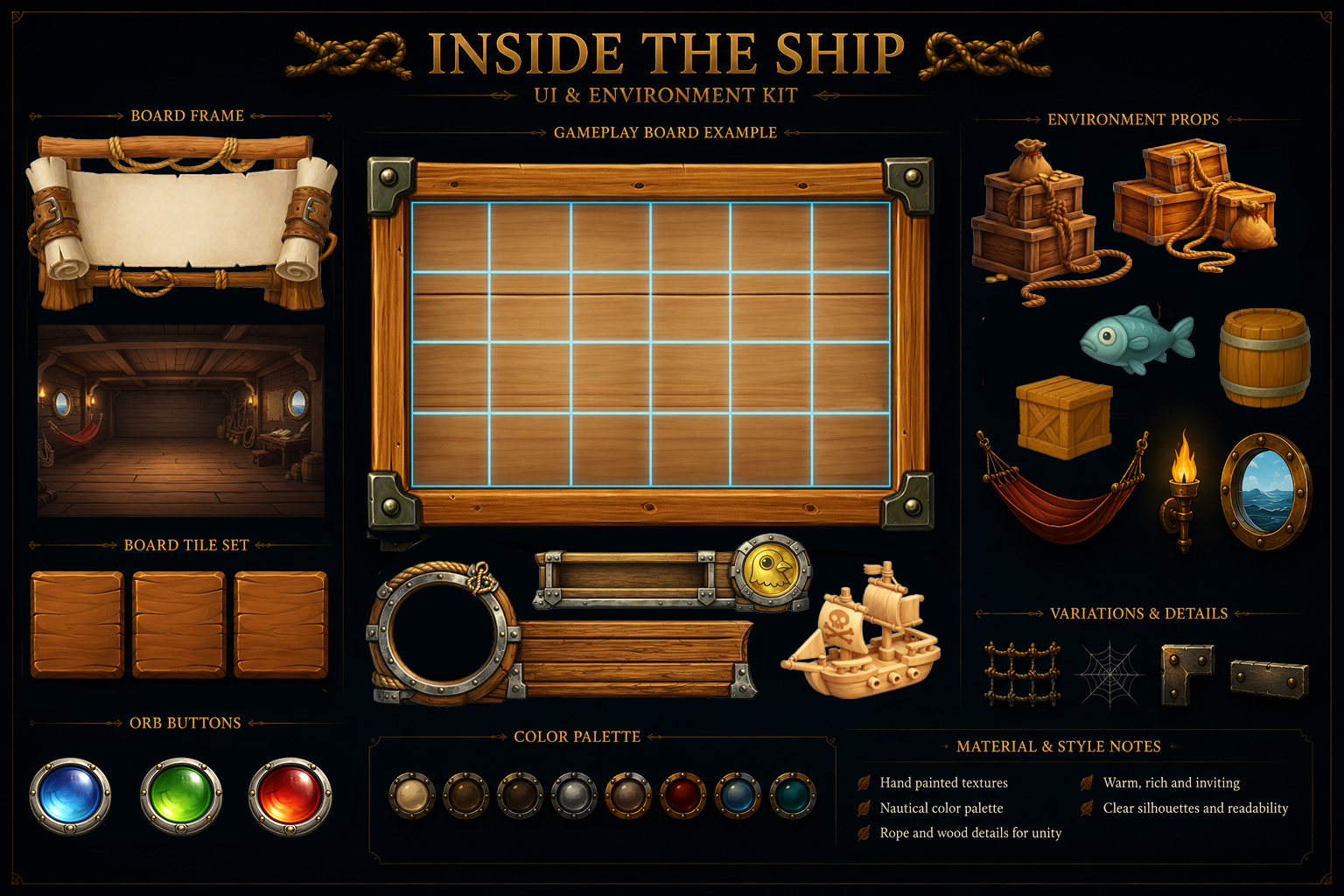 Inside the Ship · UI & Environment Kit